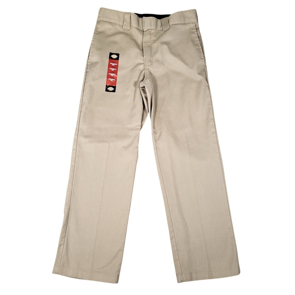 Dickies Work Pants Mens 32x30 (Fits 31x29) Original Fit Khaki Chino Straight Leg